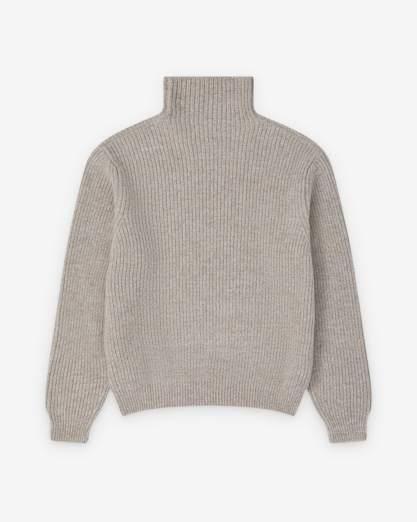 Lemaire  - Women's High Neck Sweater - (Oat)