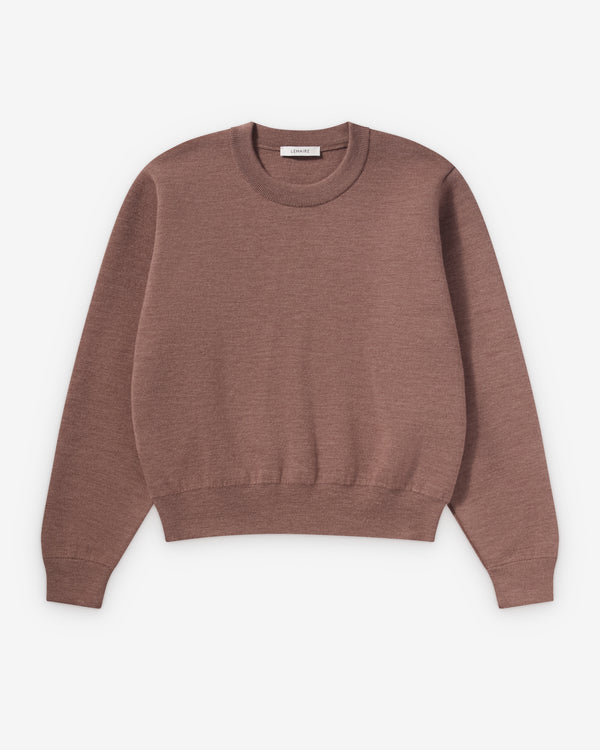 Lemaire  - Women's Short Sweatshirt - (Peach)