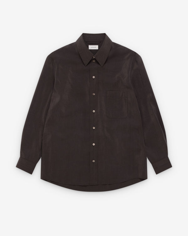Lemaire  - Women's Regular Shirt - (Licorice)