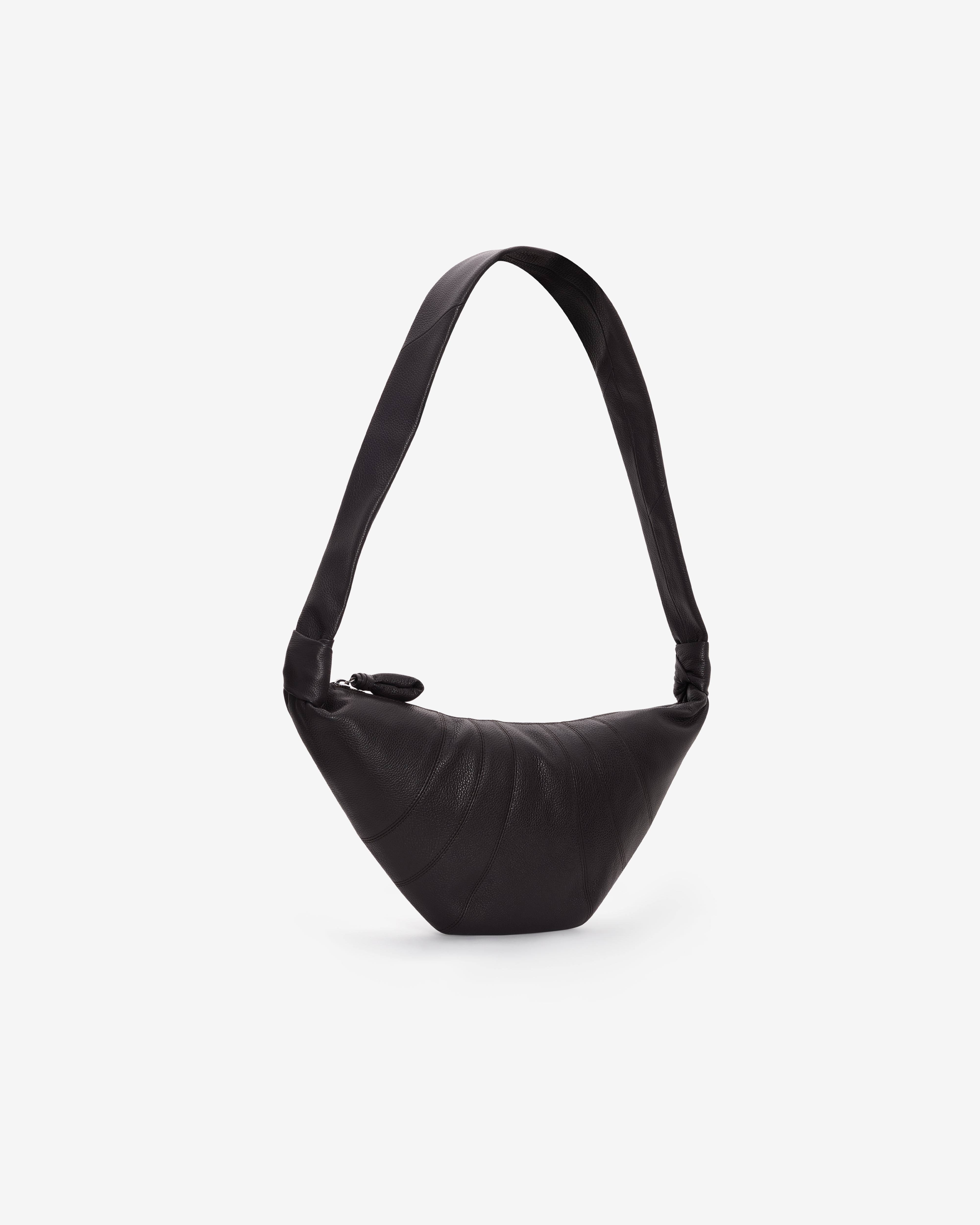 Lemaire : Medium Croissant Bag (Dark Chocolate) | Dover Street