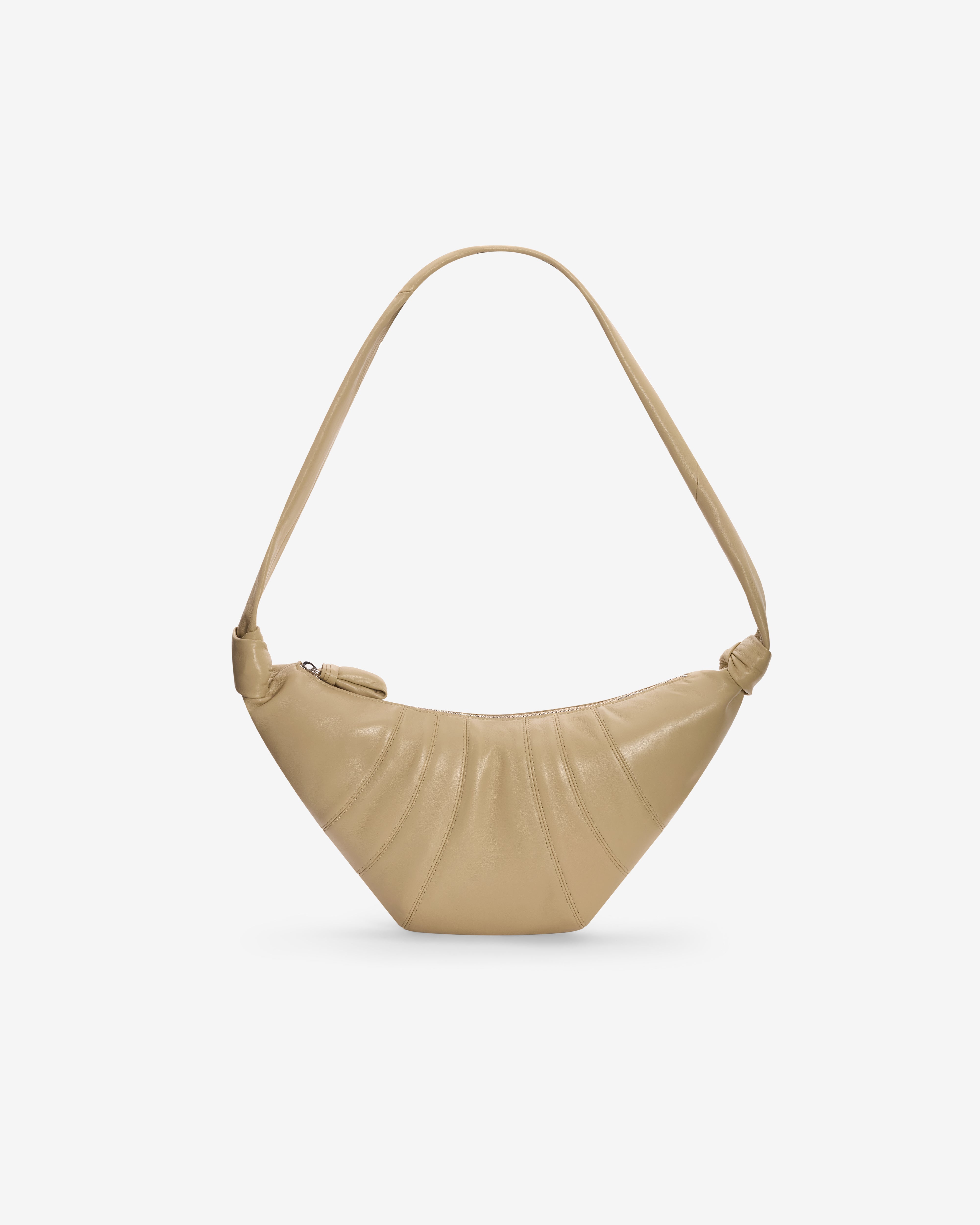 Lemaire : Medium Croissant Bag (Beige) | Dover Street Market London