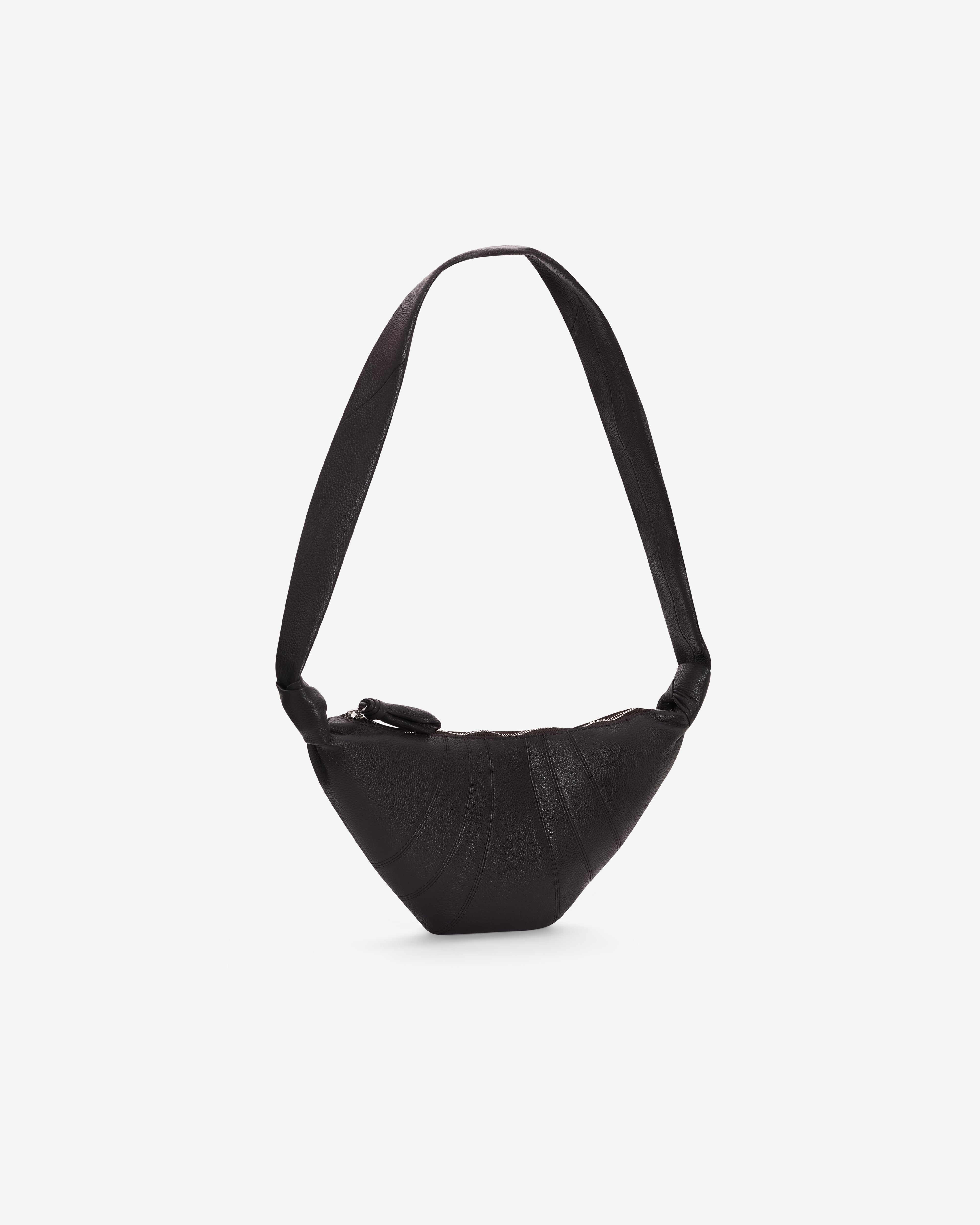 Lemaire : Small Croissant Bag (Dark Chocolate) | Dover Street