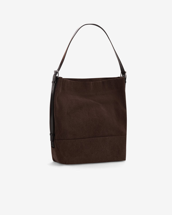 Lemaire  - Belted Tote Bag - (Dark Chocolate)