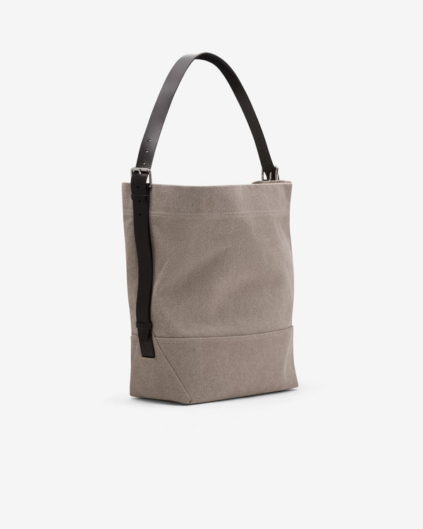 Lemaire  - Women's Small Belted Tote - (Dark Linen)