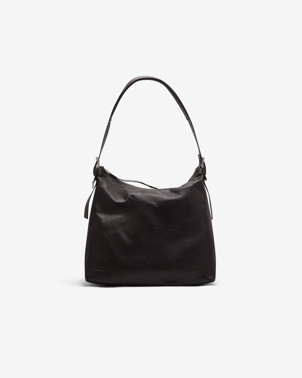 Lemaire  - Women's Belted Hobo Bag - (Dark Chocolate)