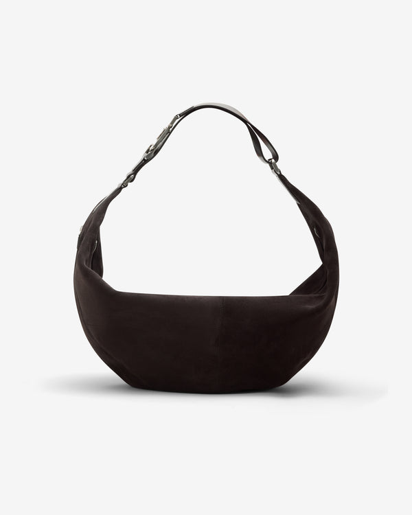 Lemaire  - Women's Large Quiver Clip Bag - (Dark Chocolate)