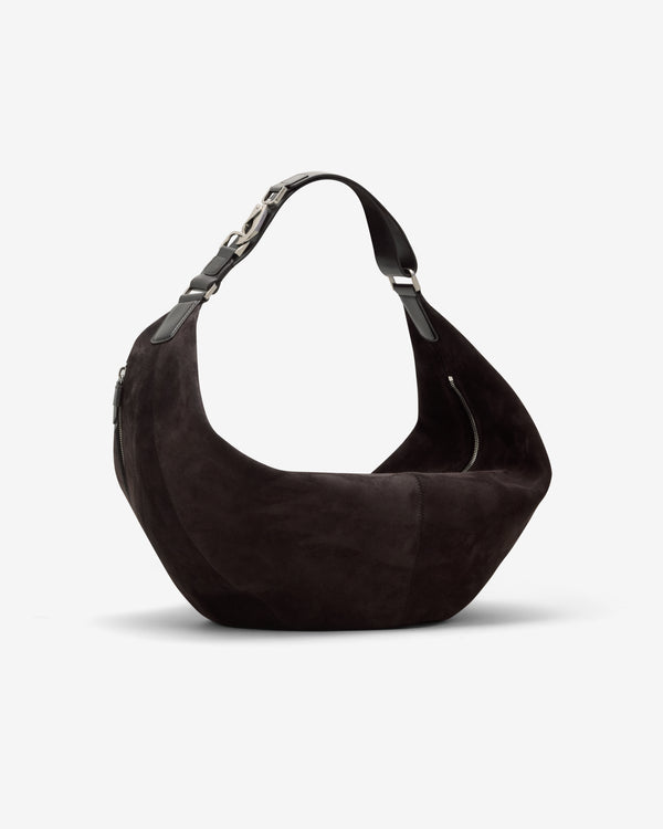 Lemaire  - Women's Large Quiver Clip Bag - (Dark Chocolate)