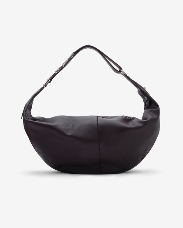 Lemaire  - Women's Large Quiver Clip Bag - (Dark Chocolate)