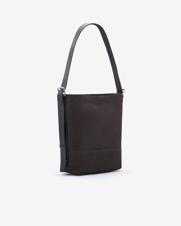 Lemaire  - Women's Small Belted Tote - (Ebony)