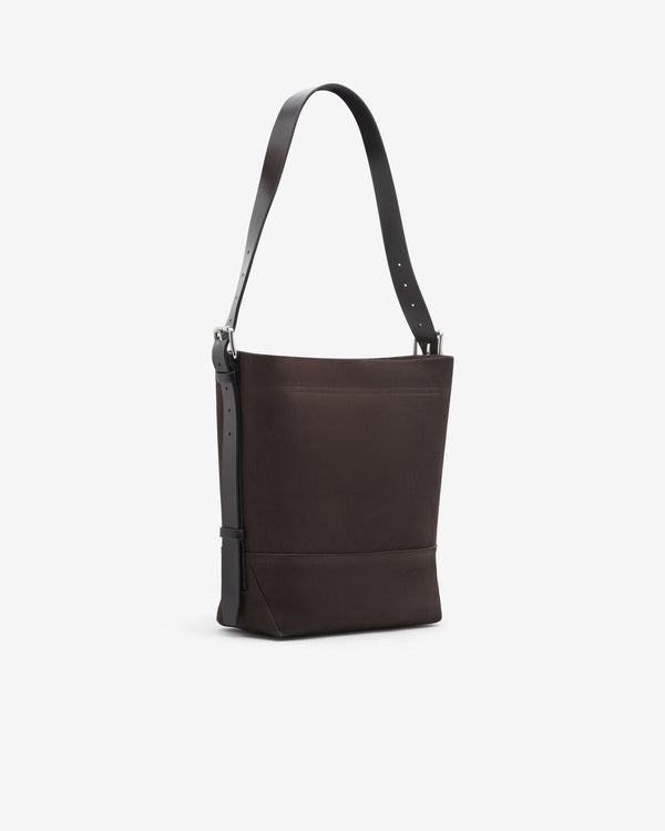 Lemaire  - Women's Small Belted Tote - (Ebony)