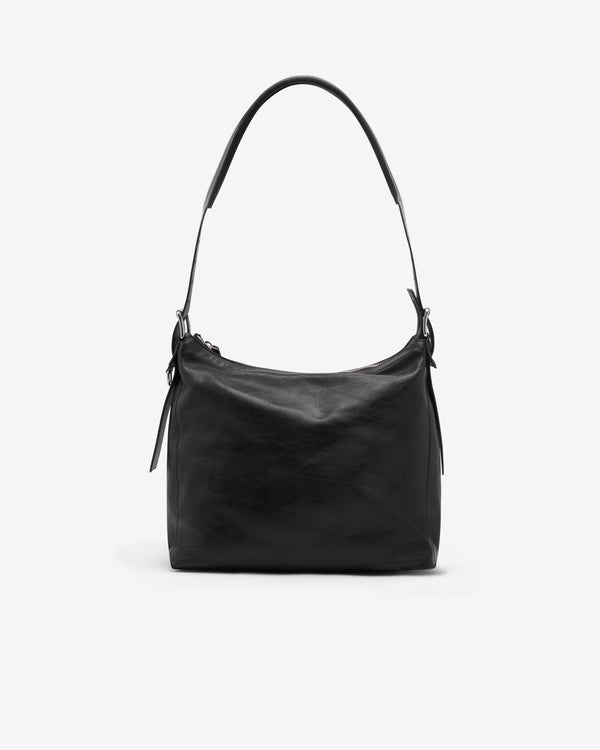 Lemaire  - Women's Small Belted Hobo Bag - (Dark Chocolate)