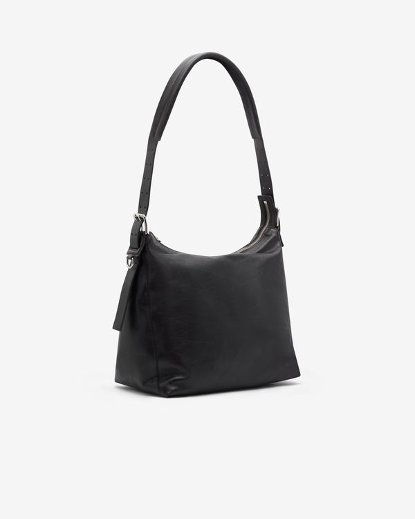 Lemaire  - Women's Small Belted Hobo Bag - (Dark Chocolate)