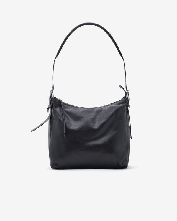 Lemaire  - Women's Small Belted Hobo Bag - (Dark Chocolate)