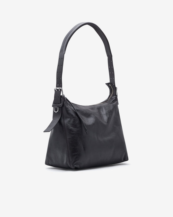 Lemaire  - Women's Small Belted Hobo Bag - (Dark Chocolate)