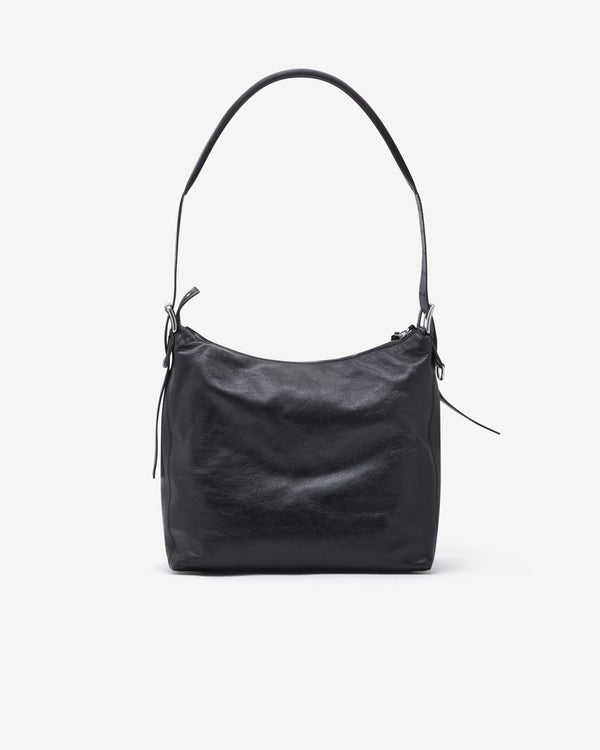 Lemaire  - Women's Small Belted Hobo Bag - (Dark Chocolate)