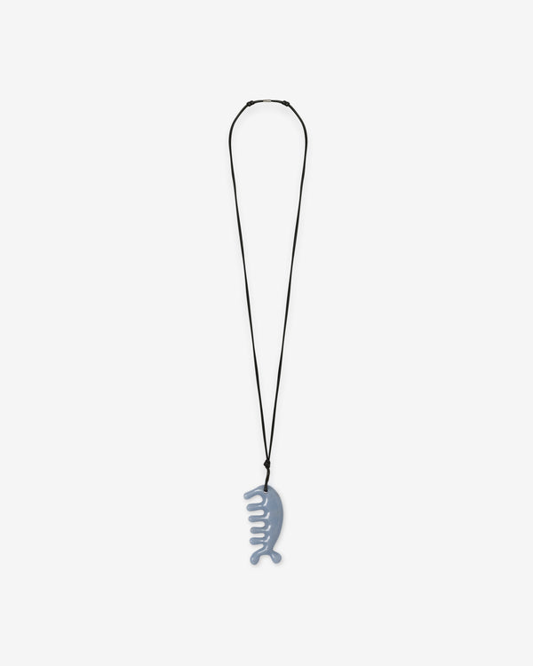 Lemaire  - Women's Beluga Gua Sha Necklace - (Grey Blue)