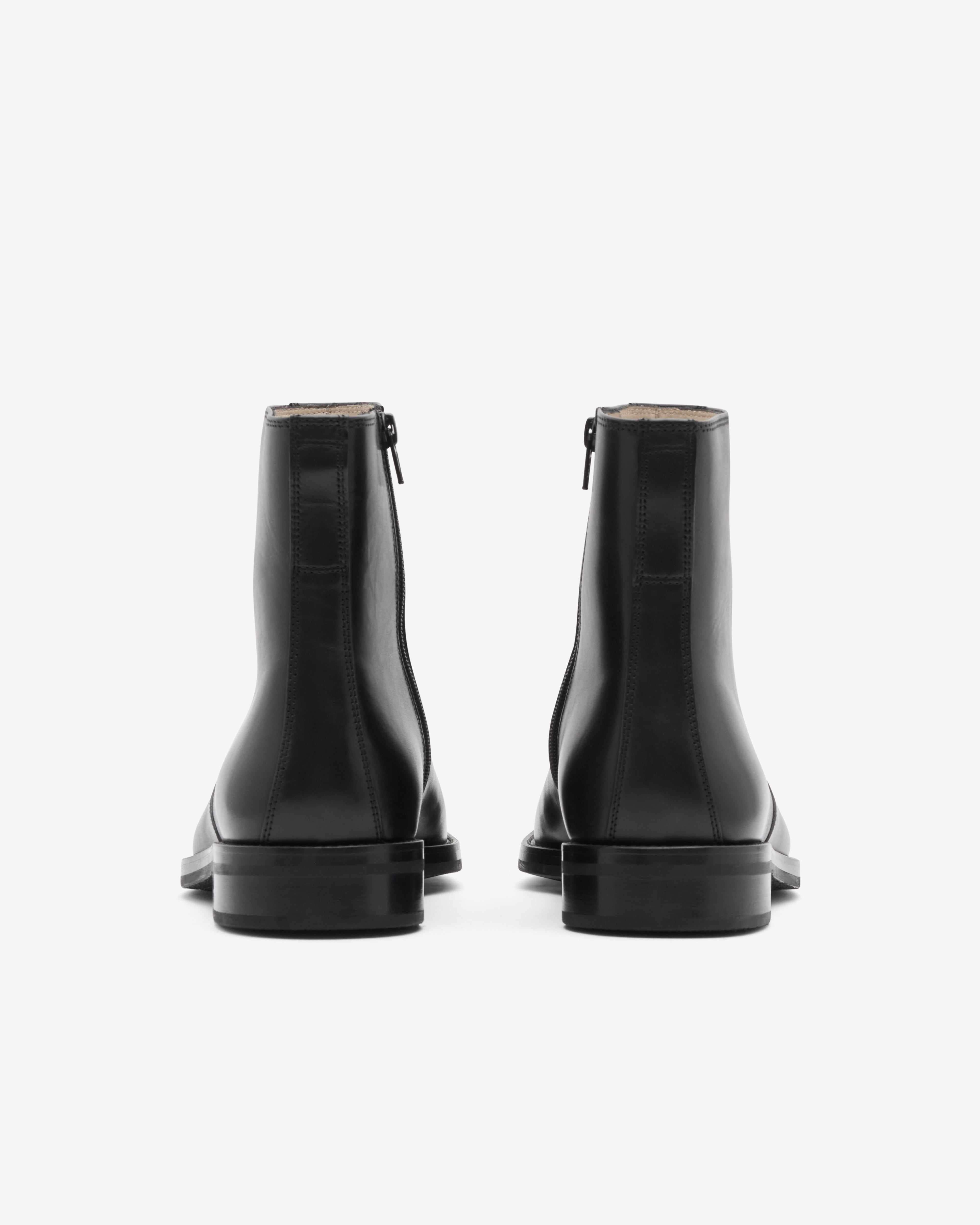 Lemaire : Men's Zipped Ankle Boots (Black) | Dover Street Market