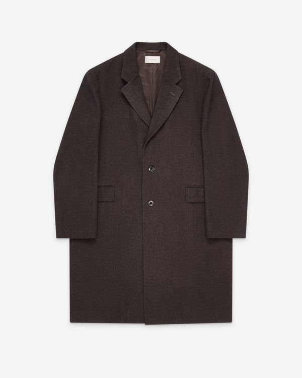 Lemaire  - Men's Soft Chesterfield Coat - (Dark Brown)