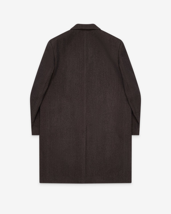 Lemaire  - Men's Soft Chesterfield Coat - (Dark Brown)