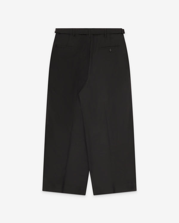 Lemaire  - Men's Single Pleat Tailored Pants - (Squid Ink)