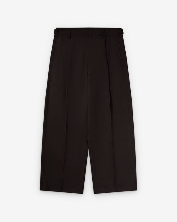 Lemaire  - Men's Single Pleat Tailored Pants - (Moss)