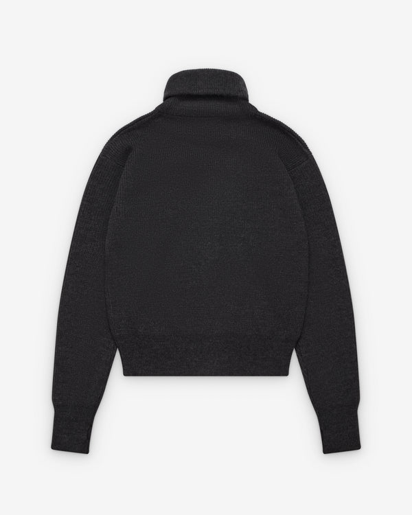 Lemaire  - Men's Zipped Cardigan - (Ash Melange)