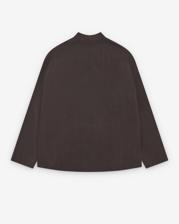 Lemaire  - Men's V-Neck Shirt - (Licorice)