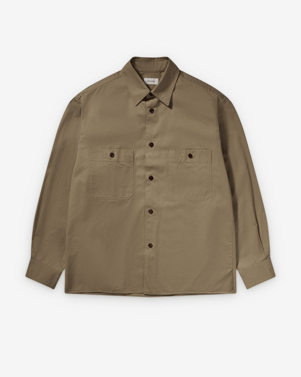 Lemaire  - Men's Two Pockets Shirt - (Soba)