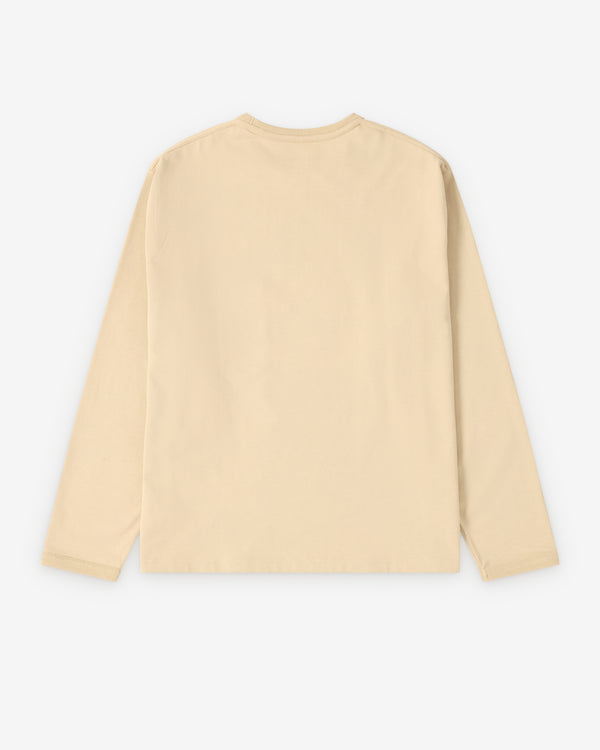 Lemaire  - Men's Boxy Long Sleeve Tee - (Yellow)