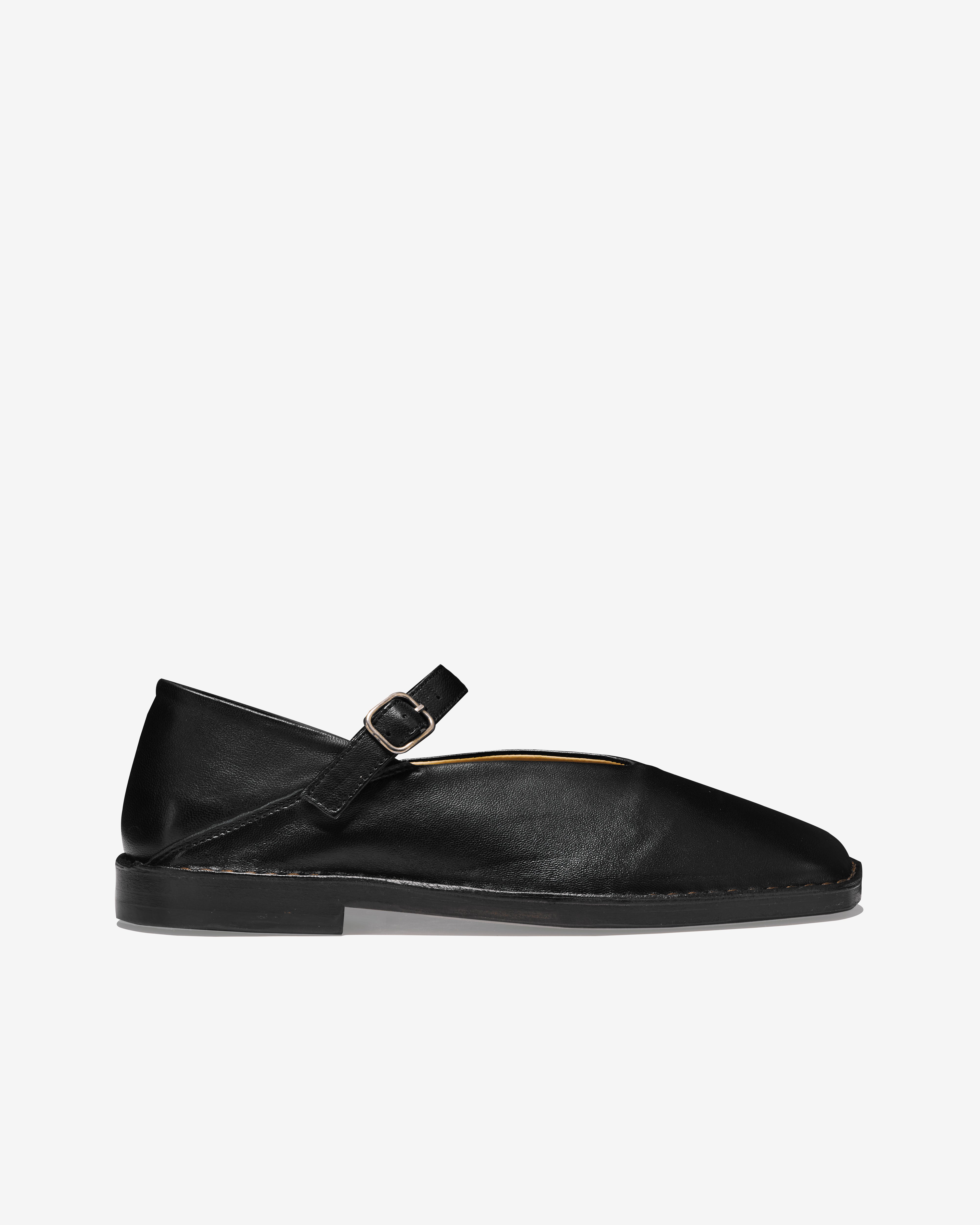 Lemaire: Women's Ballerina Shoes (Black) | DSML E-SHOP