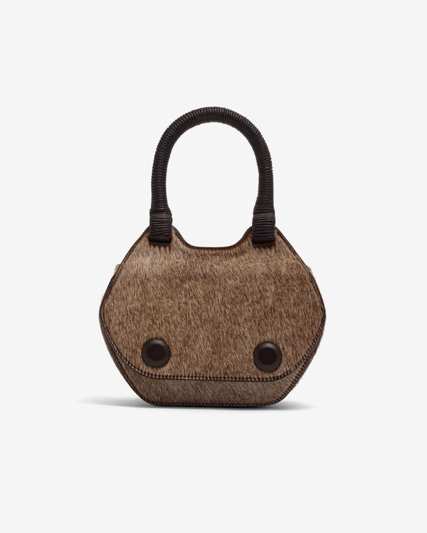 Lemaire  - Women's Frog Handbag - (Beige Grey)