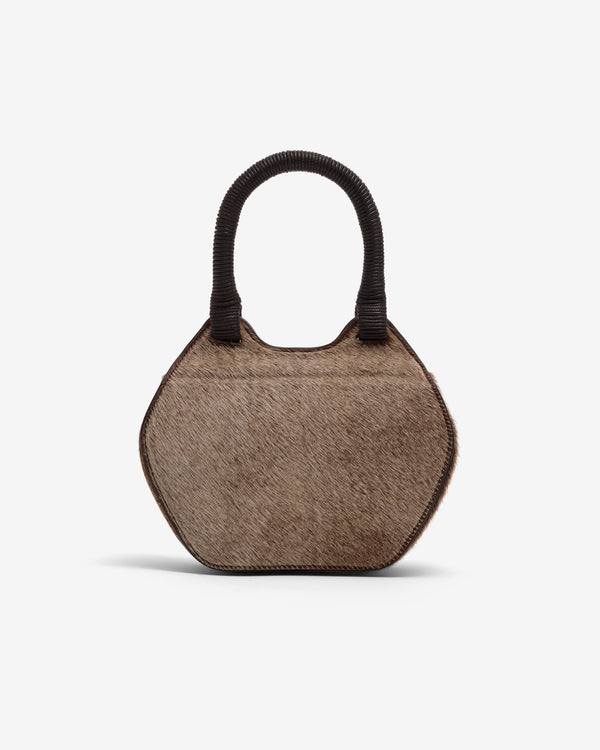 Lemaire  - Women's Frog Handbag - (Beige Grey)