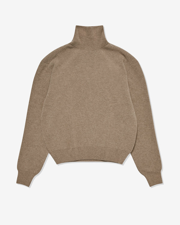 Lemaire - Women's Turtleneck Jumper - (Light Brown)