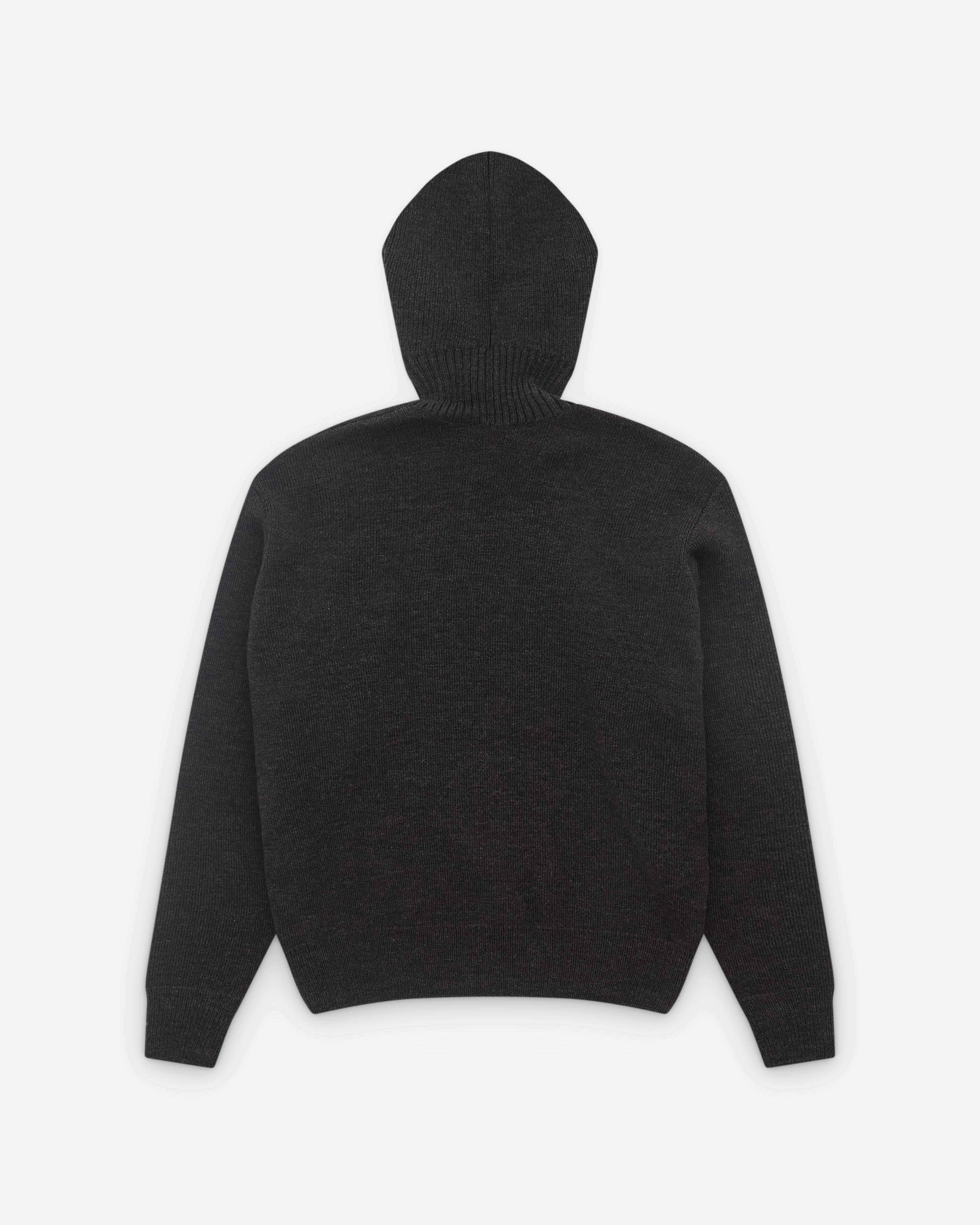 Lemaire: Men's Hooded Sweater (Dark Espresso) | DSML E-SHOP