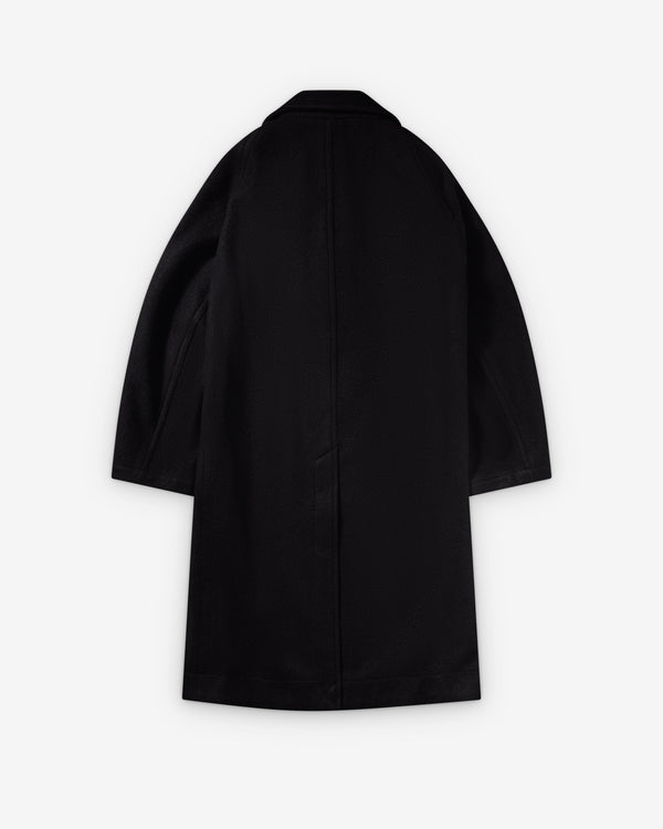 Lemaire  - Men's Soft Double Breasted Coat - (Black)