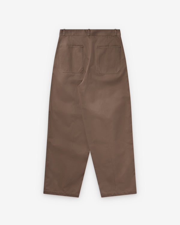 Lemaire  - Men's Barrel Pants - (Chestnut)
