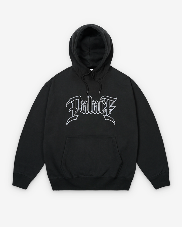 Palace - Men's Le Script Hood - (Black)