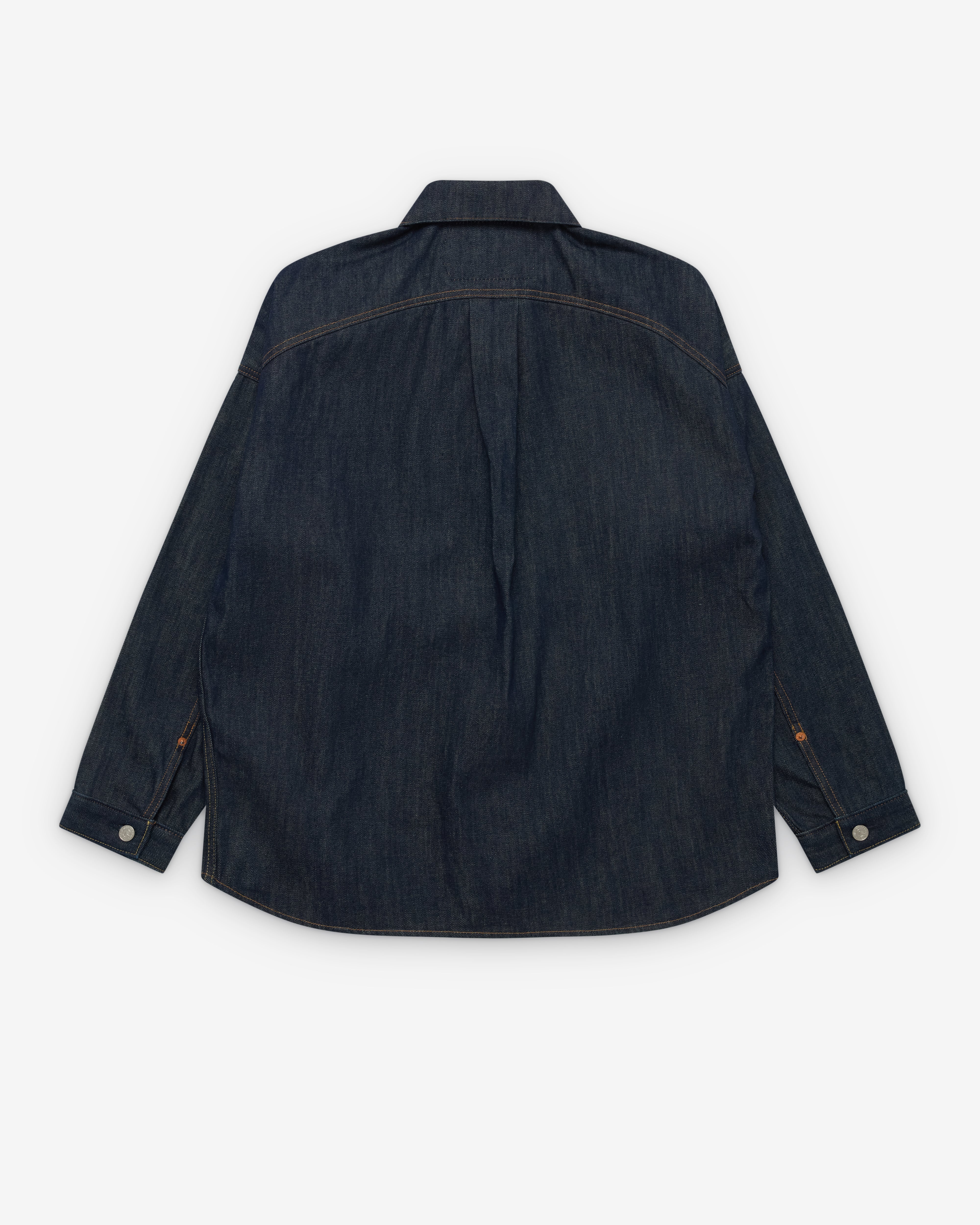 Nike: Levi's Jordan Denim Overshirt Jacket (Indigo) | Dover Street