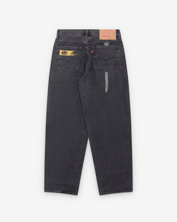 Undercover  - Men's Levi's Baggy Jeans - (Black)