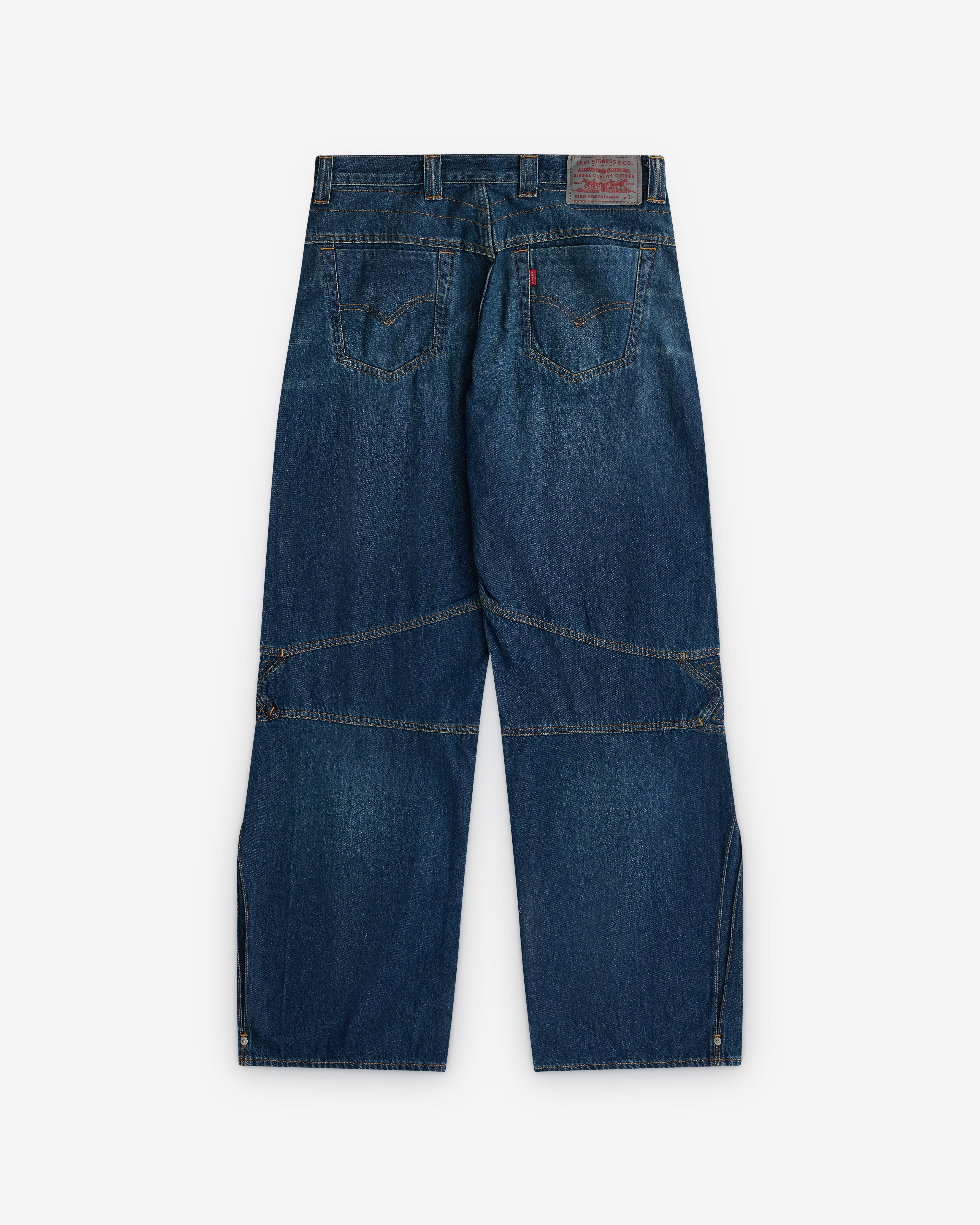 KIKO KOSTADINOV リーバイス ブラック ワイドレッグ デニム 30 KIKO KOSTADINOV リーバイス ブラック ワイドレッグ デニム 30 Levi's