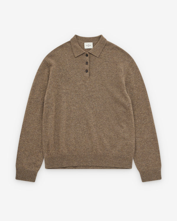 Le Kasha - Knitted Polo - (Olive)