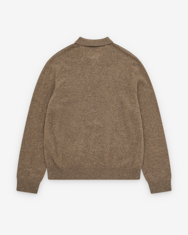 Le Kasha - Knitted Polo - (Olive)