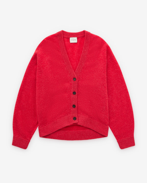 Le Kasha - Women's Cardigan Woman - (Cherry)