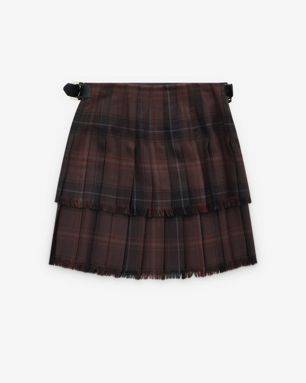 Le Kilt - Women's Ra Ra Kilt - (Chocolate)