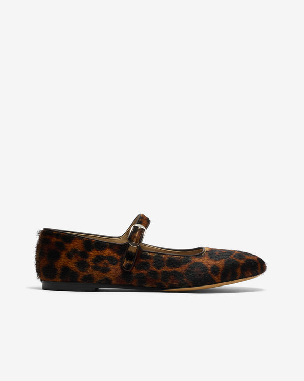 Le Monde Beryl - Women's Mary Jane - (Leopard)