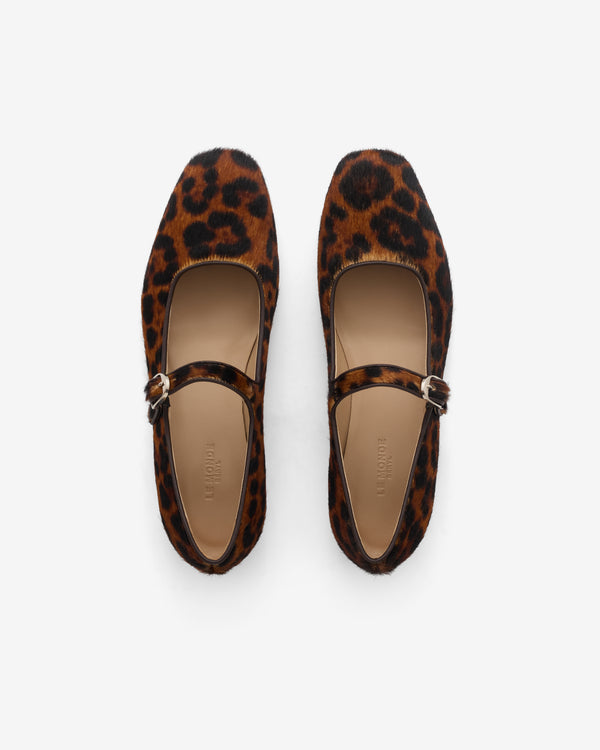 Le Monde Beryl - Women's Mary Jane - (Leopard)