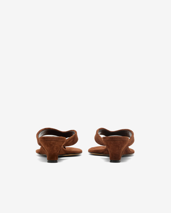 Le Monde Beryl - Women's Micro Wedge Thong Sandal - (Cinammon)