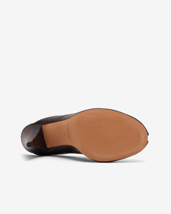 Le Monde Beryl - Women's Iris Mule - (Snake)