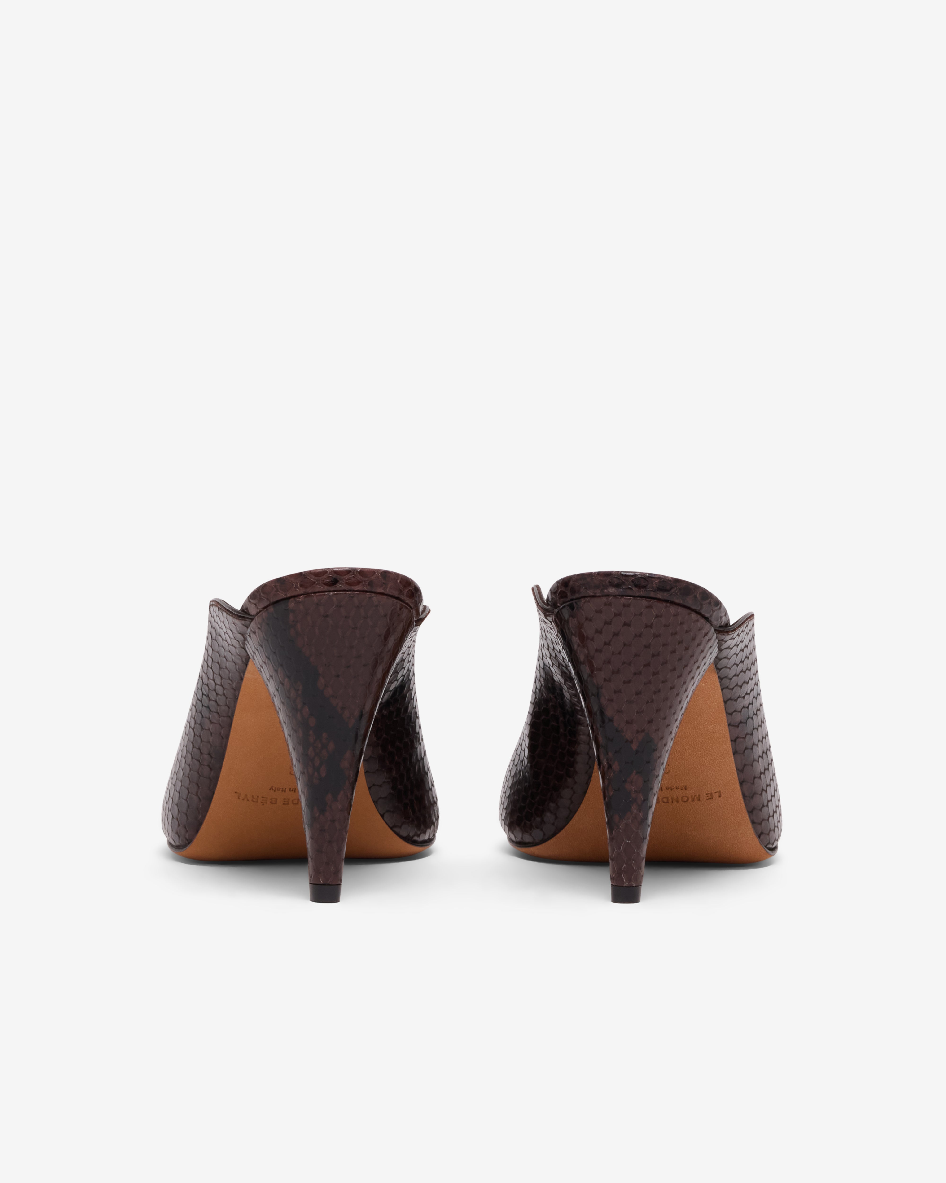 Le Monde Beryl: Women's Iris Mule (Snake) | Dover Street Market London