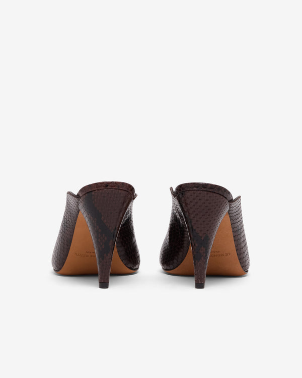 Le Monde Beryl - Women's Iris Mule - (Snake)
